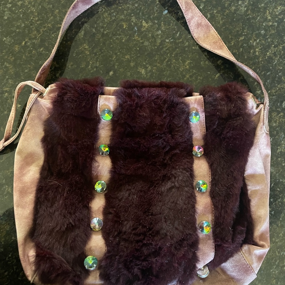 GUIA’S genuine leather meeting, Italy bag, burgundy color